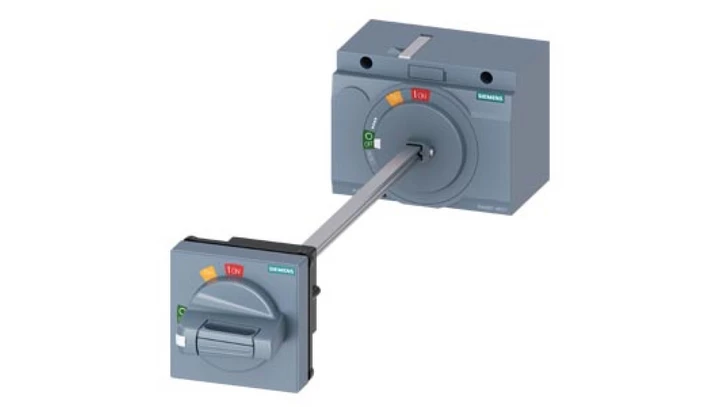 Napęd obrotowy drzwiowy z pokrętłem szarym do 3VA20…22 3VA9267-0FK21