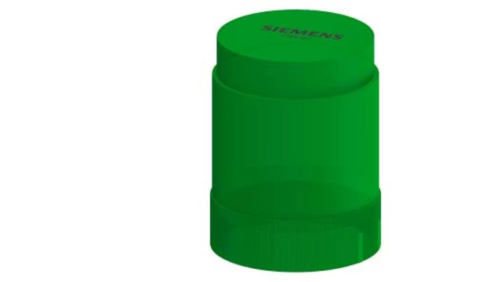 Moduł świetlny kolumny sygnalizacyjnej 50mm zielony bez żarówki BA15d 12-230V AC_DC IP54 8WD4200-1AC