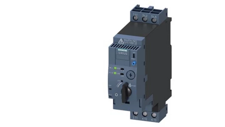 SIRIUS Układ rozruchowy DOL starter 690 V 24 V AC/DC 50-60Hz 3-12A IP20 3RA6120-1DB34