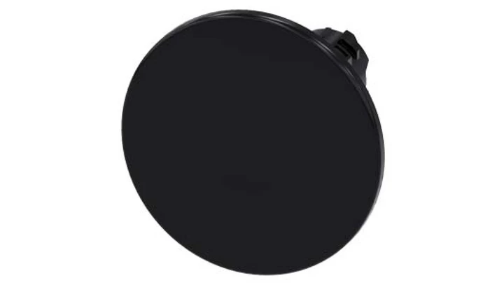 Przycisk grzybkowy 22mm tworzywo czarny 60 mm z samopowrotem SIRIUS ACT 3SU1000-1CD10-0AA0