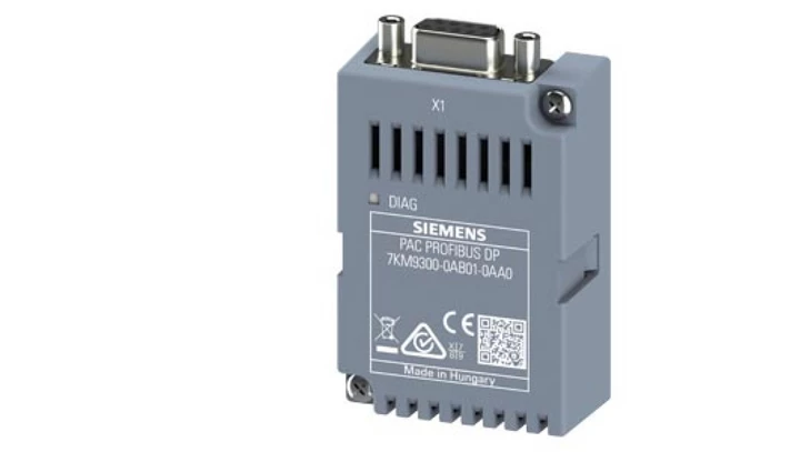 Moduł komunikacyjny PROFIBUS DP V1 do PAC4220 PAC3220 PAC4200 3VA COM100 COM800 7KM9300-0AB01-0AA0