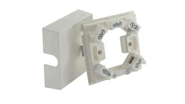 Puszka do podłączeń AGD do kuchenek 80x80x25mm 5x6mm2 biała HAD01 35350206