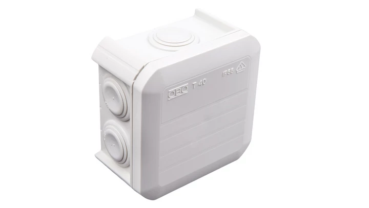 Puszka n/t odgałęźna 90x90x52 IP55 T 40 2007045 /5szt./