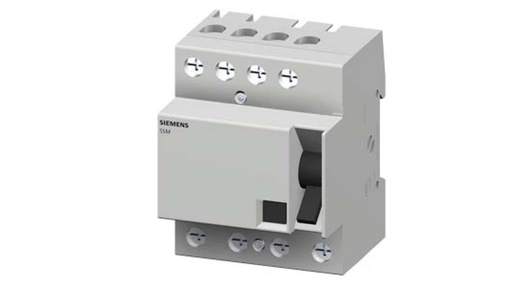 Wyłącznik różnicowoprądowy SIQUENCE TYP B 63A 4P 30MA 400V krótkozwłoczny 4MM 5SM3346-4