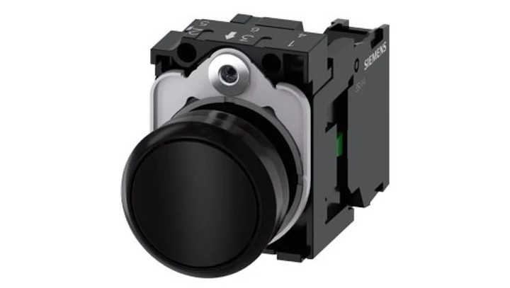 Przycisk czarny 3SU1100-0AB10-1BA0