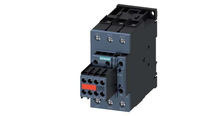 Stycznik mocy AC-3 65 A 30 kW / 400 V 2 NO + 2 NC 230 V AC 50/60 Hz 3RT2037-1CL24-3MA0