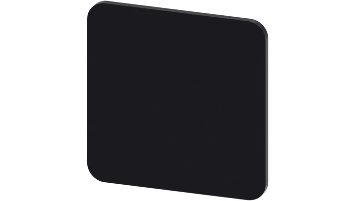 Etykieta samoprzylepna do kaset 22x22mm czarna bez inskrypcji SIRIUS ACT 3SU1900-0AF16-0AA0 /10szt./