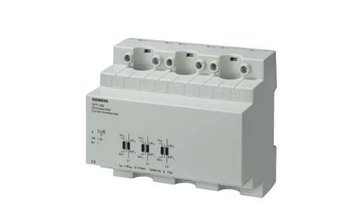 Modułowy przekładnik prądowy AC 3x150/5A DIN 1202