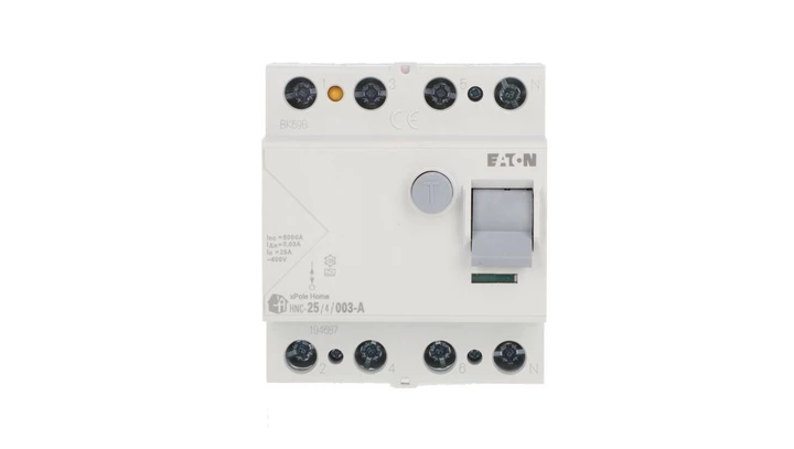Wyłącznik różnicowoprądowy 4P 25A 0,03A typ A xPole Home HNC-25/4/003-A 194687