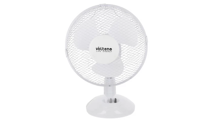 Wentylator biurkowy 2-prędkości 21W 23cm biały VO0020 E06010000026