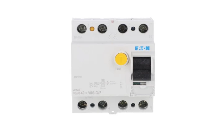 Wyłącznik różnicowoprądowy 4P 40A 0,03A 10kA typ G/F FRCMM-40/4/003-G/F 187409