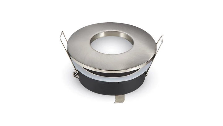 Oprawa punktowa Oczko 1xGU10 IP54 Satynowy Nikiel 3614