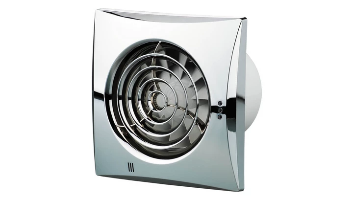 Wentylator osiowy 125mm standard chrom 125QUIETCHR