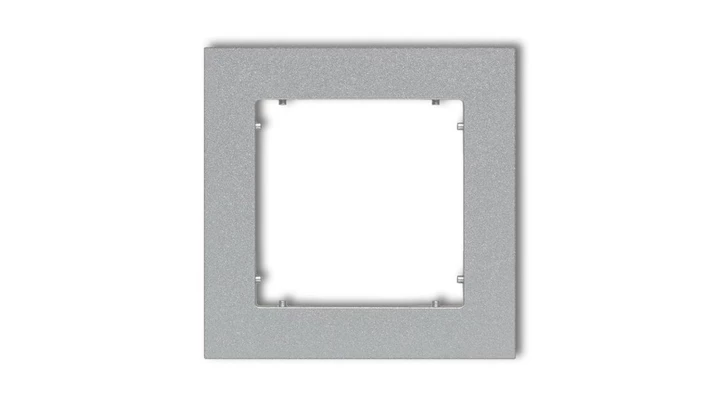 MINI Ramka pojedyncza srebrny metalik 7MR-1