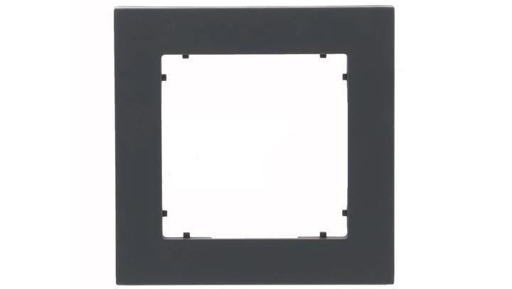 MINI Ramka pojedyncza grafitowy mat 28MR-1