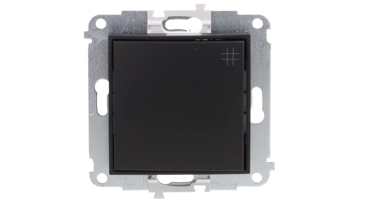 MINI Łącznik krzyżowy czarny mat 12MWP-6