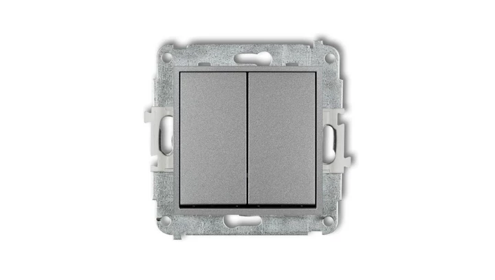 MINI Łącznik świecznikowy srebrny metalik 7MWP-2