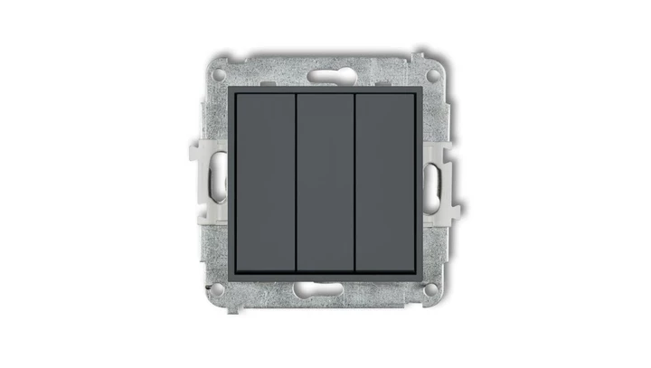 MINI Łącznik potrójny grafitowy mat 28MWP-7