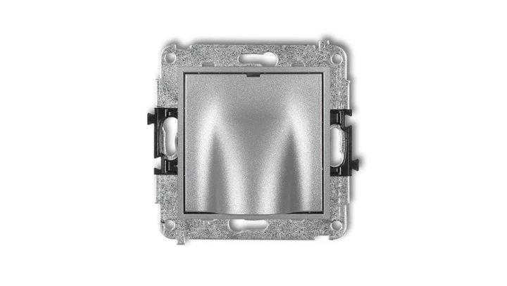 MINI Wypust kablowy srebrny metalik 7MWPK