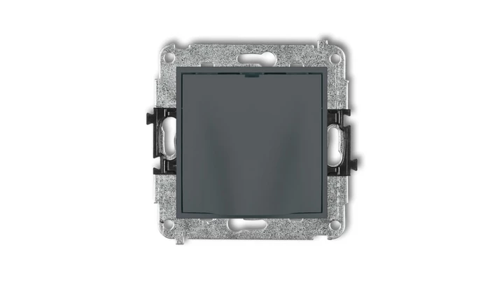 MINI Wypust kablowy grafitowy mat 28MWPK