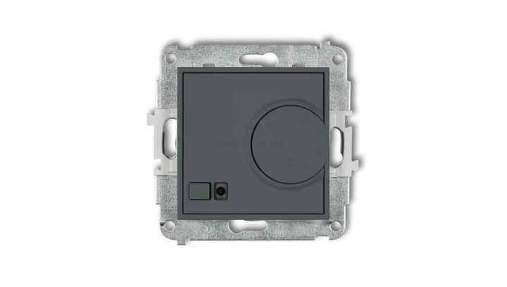 MINI Regulator temperatury elektroniczny z czujnikiem podpodłogowym grafitowy mat 28MRT-1