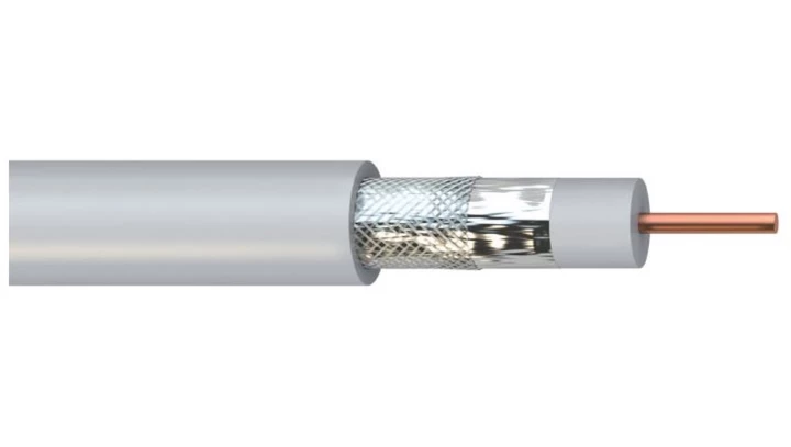 Przewód koncentryczny YWDXpek 75 1,0/4,8 77 procent CuSn Eca UHD-4K CESAT /300m/