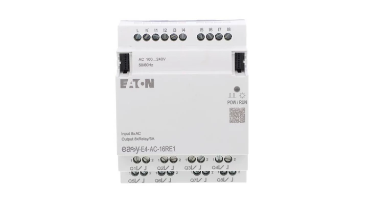 Rozszerzenie wejścia/wyjścia easyE4 230VAC/DC 8DI 8DO-R EASY-E4-AC-16RE1 197222