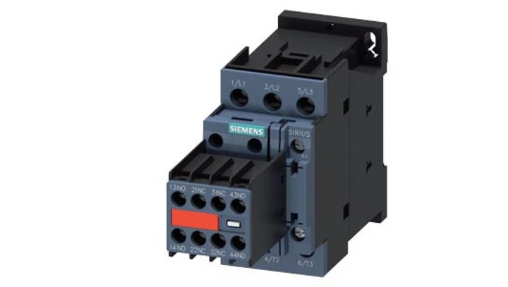 Stycznik AC-3 25 A, 11 kW / 400 V 2 NO + 2 NC, 230 V AC, 50 / 60 Hz 3RT2026-1CL24-3MA0