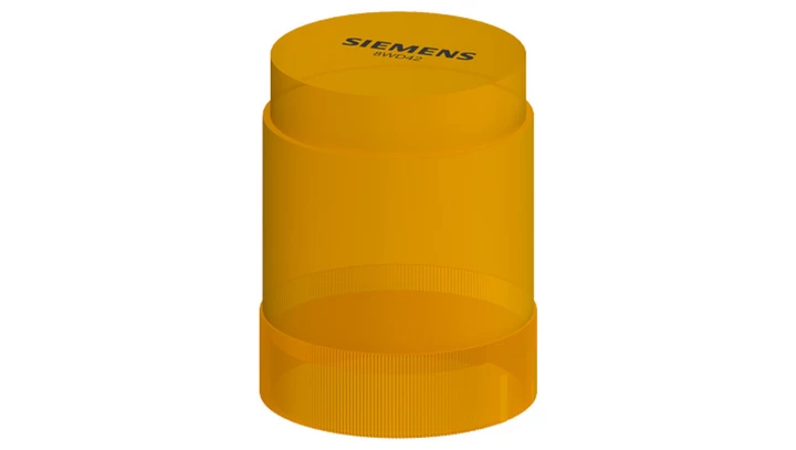 Moduł świetlny kolumny sygnalizacyjnej 50mm LED żółty światło ciągłe 24V AC_DC IP54 8WD4220-5AD