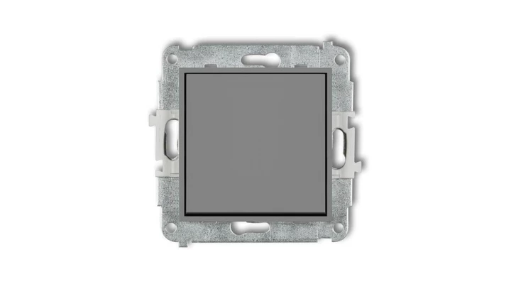 MINI Przycisk jednobiegunowy szary mat 27MWP-4.1