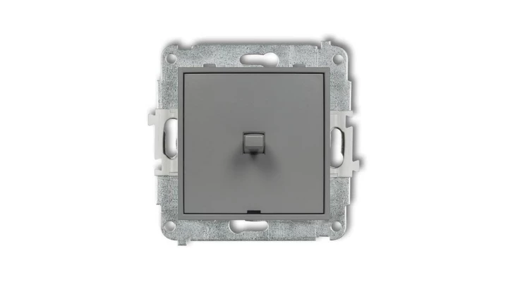 MINI Łącznik pojedynczy w stylu amerykańskim szary mat 27MWPUS-1
