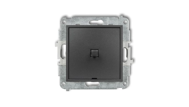 MINI Przycisk jednobiegunowy w stylu amerykańskim grafitowy 11MWPUS-4.1