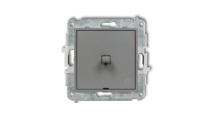 MINI Przycisk /światło/ w stylu amerykańskim szary mat 27MWPUS-5