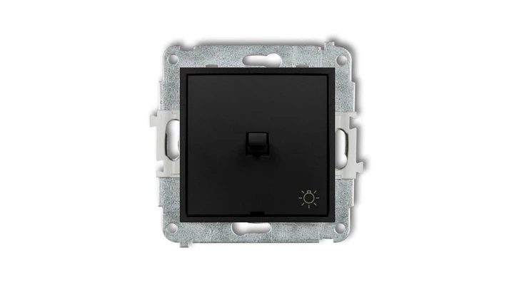 MINI Przycisk /światło/ w stylu amerykańskim czarny mat 12MWPUS-5