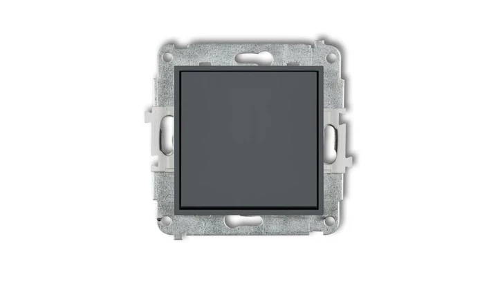 MINI Przycisk jednobiegunowy grafitowy mat 28MWP-4.1