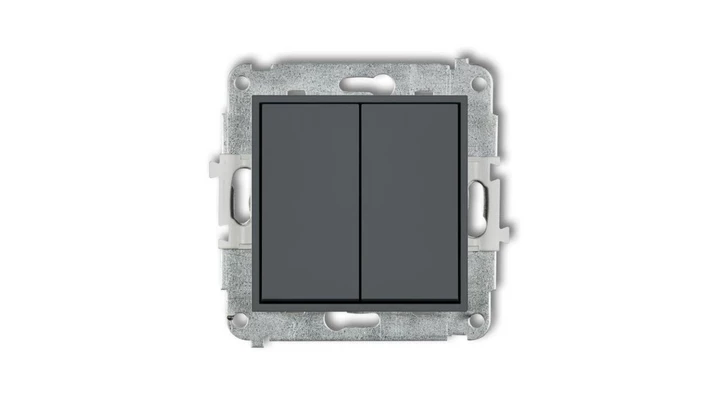 MINI Przycisk świecznikowy grafitowy mat 28MWP-44.1