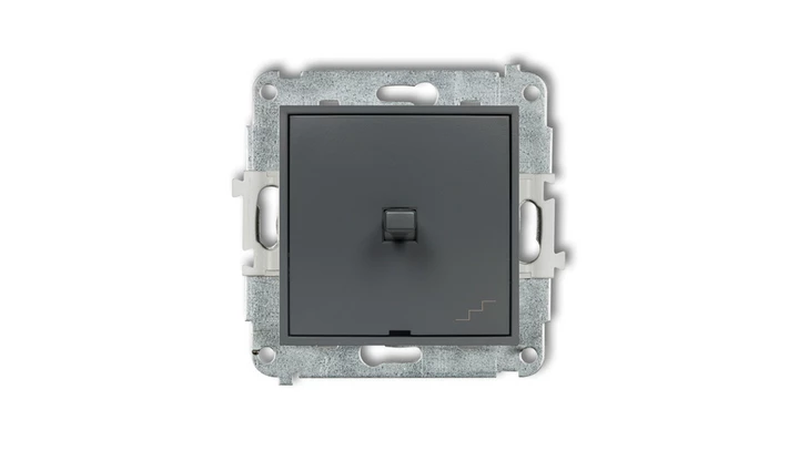 MINI Łącznik schodowy w stylu amerykańskim grafitowy mat 28MWPUS-3