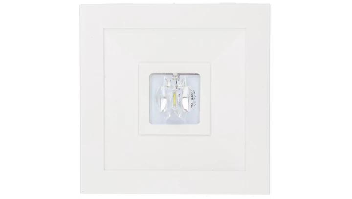 Oprawa awaryjna LOVATO N LED 1W (opt. koryt.) 1h jednozadaniowa biała ECO LED LVNC/1W/E/1/SE