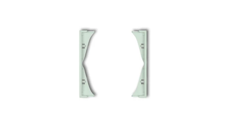 MINI Ramka pośrednia do gniazd podwójnych miętowa 46MRP-2