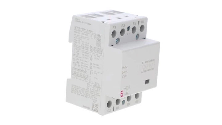 Stycznik modułowy 63A 4 styki rozwierne (3 mod. 4 bieg.) R 63-04 230V 002463480