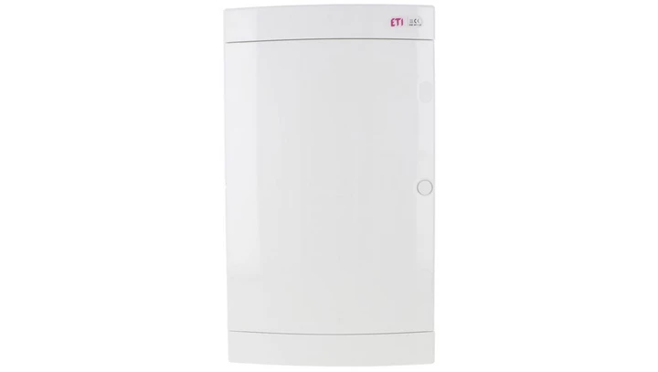 Rozdzielnica multimedialna 3x12 natynkowa wyposażona w płytę i gniazdo / IP 40 400V AC / ECT36PO MEDIA 001101303