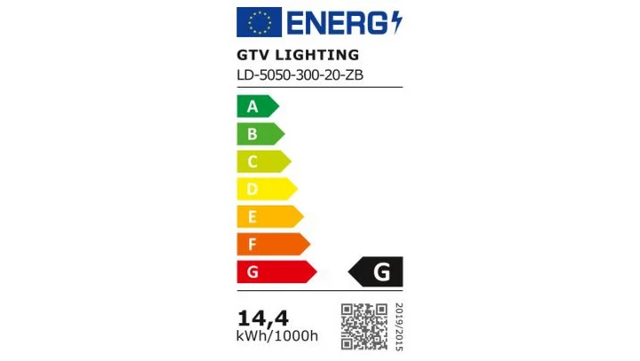 Taśma Flash 5050, 300 LED zimny biały, 72W, bez żelu 10mm, Rolka 5m, 12V