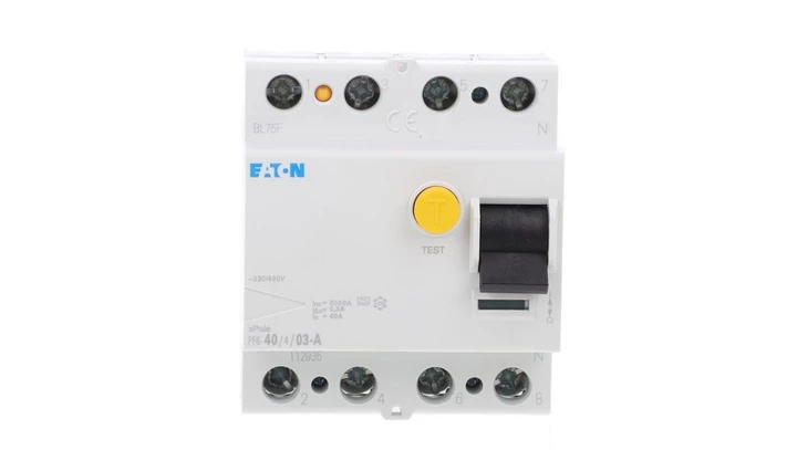 Wyłącznik różnicowoprądowy 4P 40A 0,3A typ A PF6-40/4/03-A 112935
