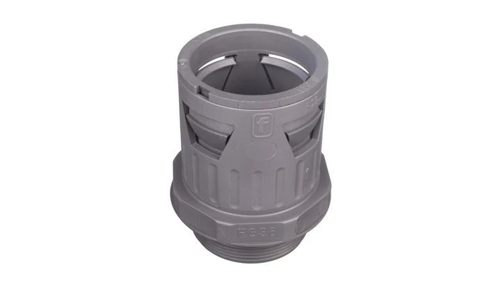 Dławnica do węża osłonowego PG36 IP68 SILVYN KLICK-GP 36 szara 61800920