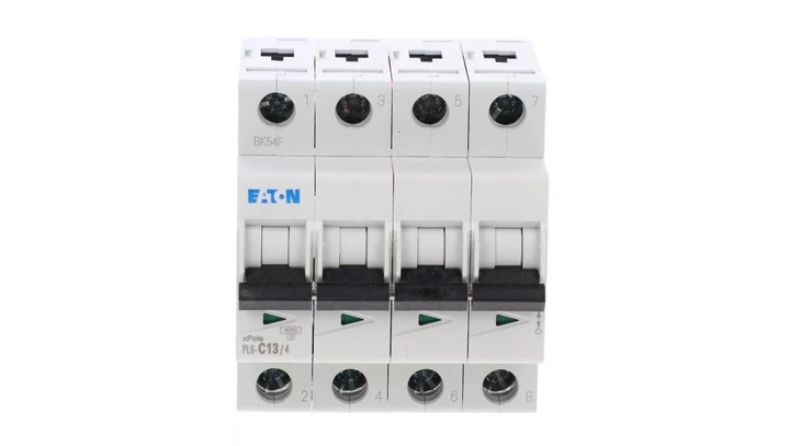 Wyłącznik nadprądowy 4P C 13A 6kA AC PL6-C13/4 166517
