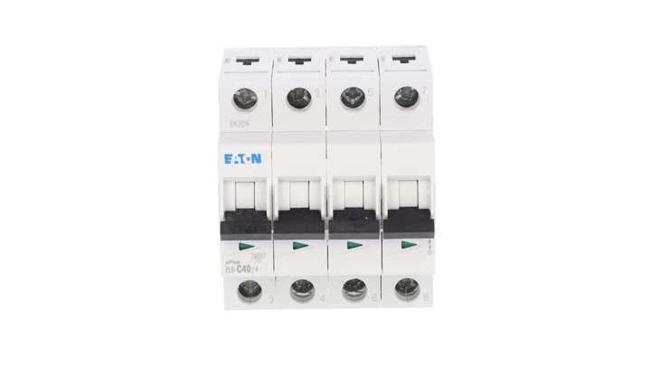 Wyłącznik nadprądowy 4P C 40A 6kA AC PL6-C40/4 166528