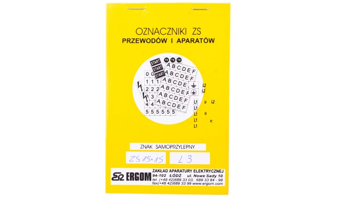 Znaki samoprzylepne ZS 15x15/L3 E04ZP-02030108600