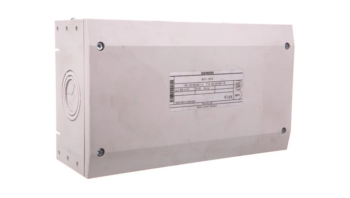 Skrzynka zasilająca 160 A z dwoma osłonami końcowymi obudowa z materiału elektroiziolacyjnego BVP:090165