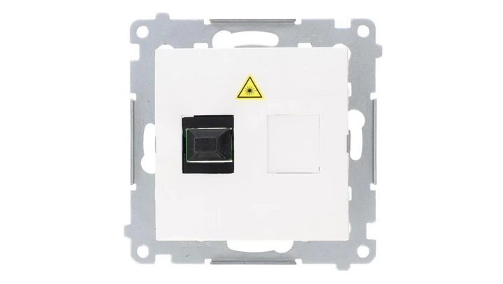 Simon 54 Gniazdo światłowodowe / optyczne pojedyncze DGS1.01/11