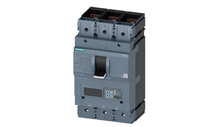 Wyłącznik mocy 3P 630A Icu 85kA 415V AC wyzwalacz elektroniczny ETU850 LSI przyłącza śrubowe 3VA2463-6KP32-0AA0